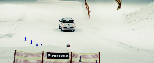 Firestone MultiSeason Snow Testing